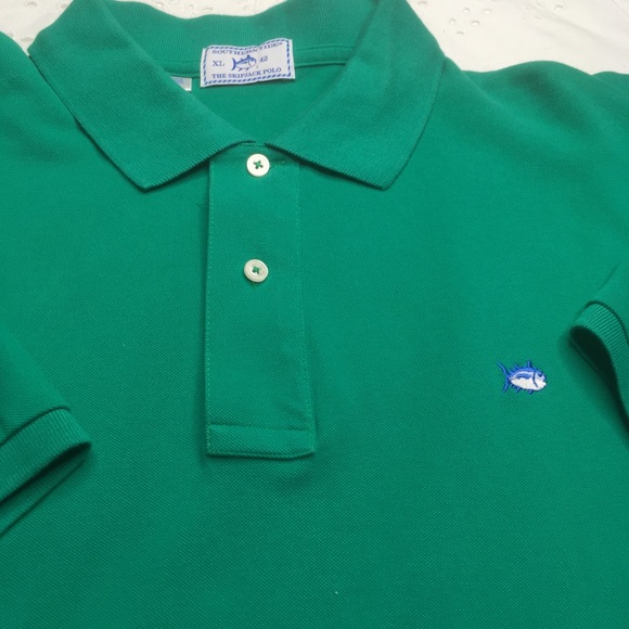 Southern Tide Other - NWOT Southern Tide Skipjack Polo green XL 42